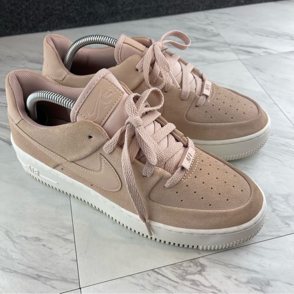 •Nike Air Force 1 Sage Low AR5339-201 'Particle Beige' Women's Shoes Size 10 - Picture 14 of 15